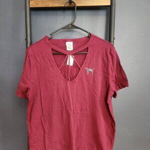 Pink Victoria's Secret Tee